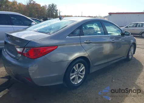 2014 Hyundai Sonata Gls из США, поврежденный, VIN 5NPEB4AC6EH862682